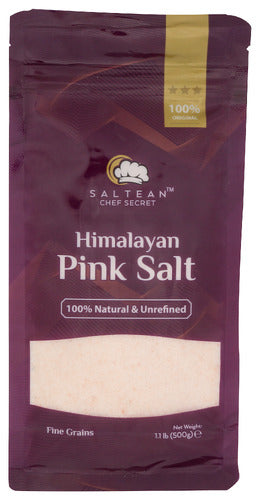 Saltean Chef Secret Salt Pnk Hml Stnd Up Pch, 1.1 LB.
