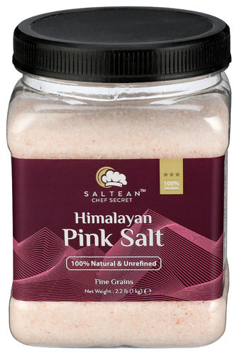 Saltean Chef Secret Salt Pnk Hml Fine Grain, 2.2 LB.