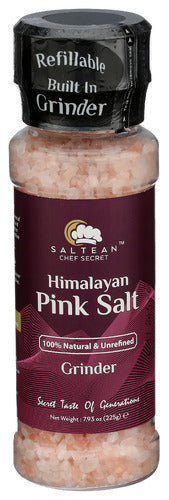 Saltean Chef Secret Salt Pnk Hml Pet Grinder, 7.93 OZ.