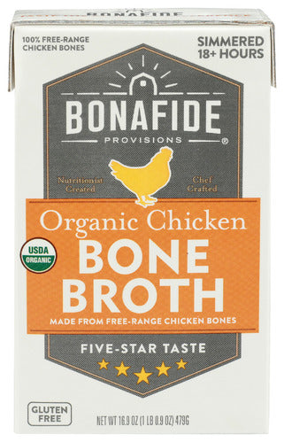 BONAFIDE BROTH BONE CHICKEN DRY - 16.9 OZ