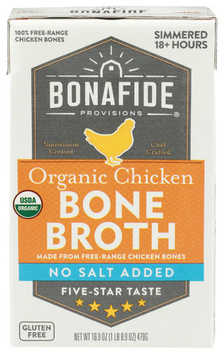 BONAFIDE BROTH BONE CHIX NSA DRY - 16.9 FO
