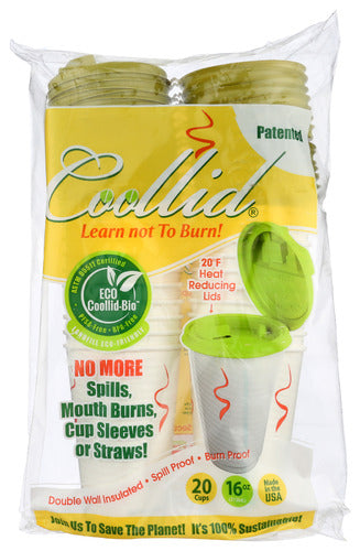 Coollid 
Cup And Lid Flm Eco 16Oz, 20 PK.