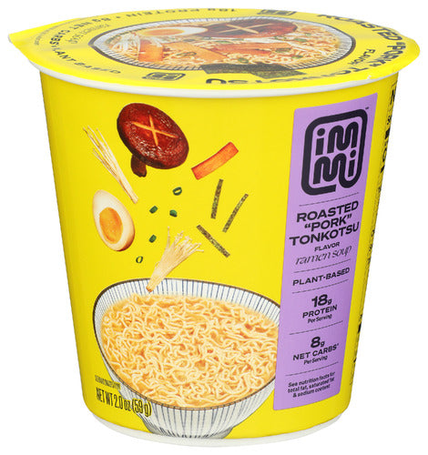 IMMI NOODLE CUP PORK TONKOTSU - 2 OZ