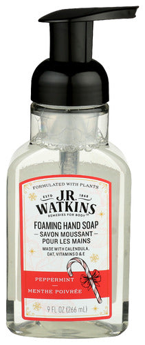 JR WATKINS SOAP HAND FOAMING PPPRMNT - 9 FO