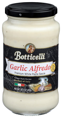 BOTTICELLI SAUCE ALFREDO GARLIC - 14.5 OZ