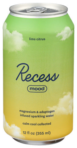 RECESS WATER SPRK LIME CITRUS - 12 FO