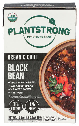 Plantstrong Chili Bean Black, 16.9 FO.