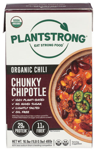 Plantstrong Chili Chipotle Chunky, 16.9 FO.
