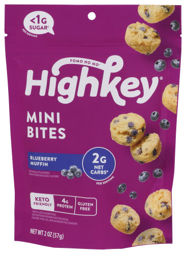 HIGH KEY SNACKS TREATS BLUEBERRY KETO - 2 OZ