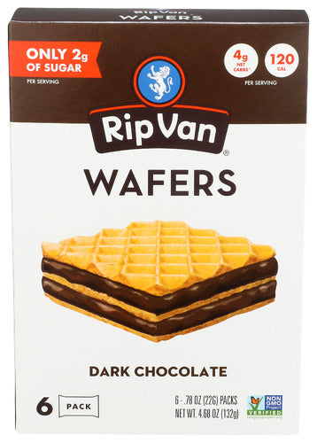 Rip Van Wafer Dk Choc 6Pc Box, 4.68 OZ.