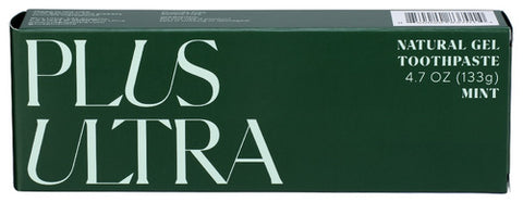 Plus Ultra Gel Toothpaste Natural, 4.7 OZ.