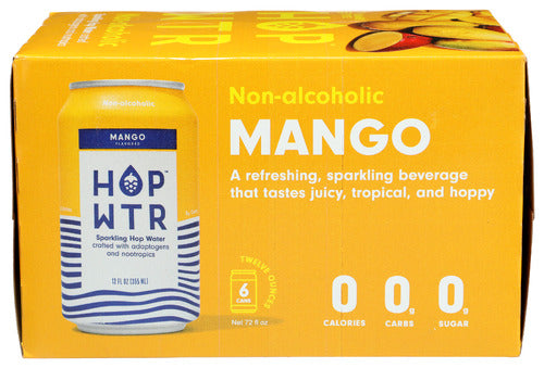HOP WTR WTR MANGO 6 PK - 72 FO