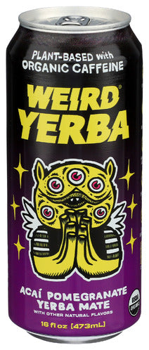 DRINK WEIRD TEA YERBA MATE POM ACAI - 16 FO