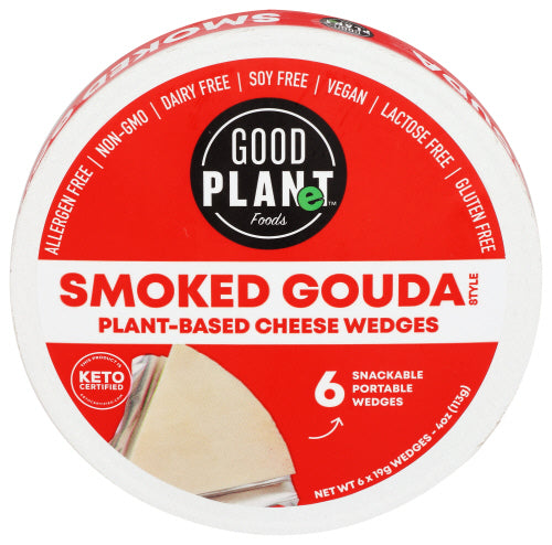GOOD PLANET FOODS GOUDA SMKD PB WDG - 4 OZ