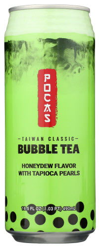Pocas Tea Bubble Honeydew, 16.5 FO.