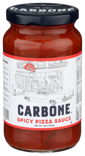Carbone 
Sauce Pizza Spicy, 14 OZ.