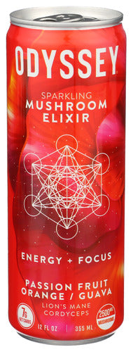 Odyssey Elixir Bev Sprkl Enrg Pssn Ornge, 12 FO.