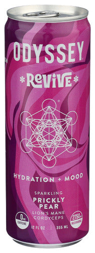 Odyssey Elixir Bev Revive Prckly Pear, 12 FO.