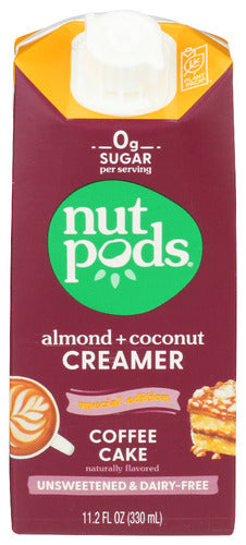 Nutpods Creamer Uns Coffee Cake, 11.2 FO.