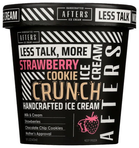 AFTERS ICE CREAM ICE CRM STRWBRY COOKIE - 16 OZ