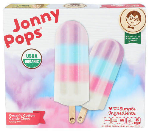 JONNYPOPS POPSICLE CTN CNDY CD ORG - 14.8 OZ
