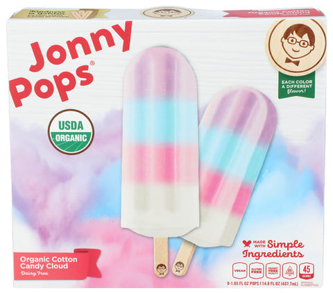 JONNYPOPS POPSICLE CTN CNDY CD ORG - 14.8 OZ