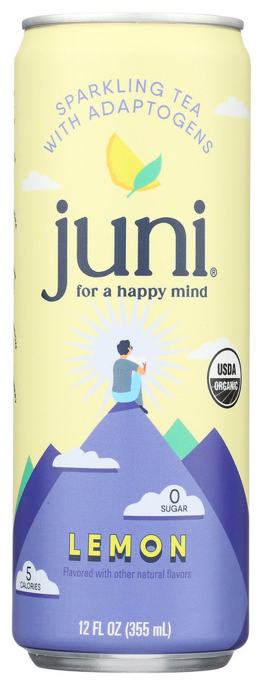 JUNI SPARKLING TEA LEMON ZEST - 12 FO