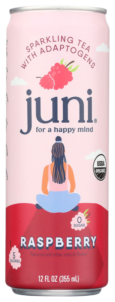 JUNI SPARKLING TEA- RASPBERRY - 12 FO