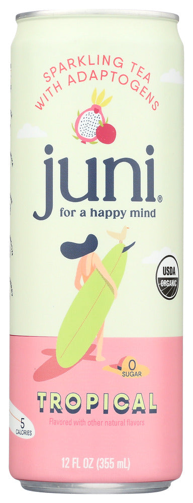 JUNI SPARKLING TEA- TROPICAL - 12 FO