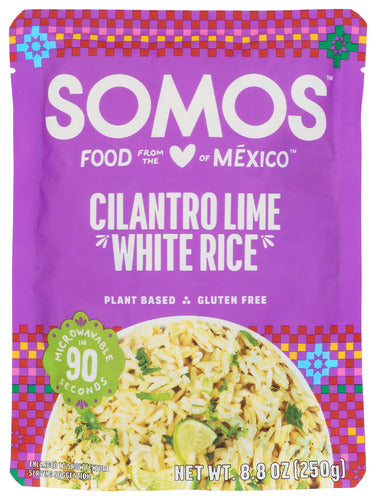 SOMOS RICE WHITE CILANTRO LIME - 8.8 OZ