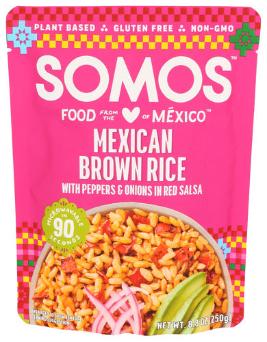 SOMOS RICE BROWN MEXICAN - 8.8 OZ