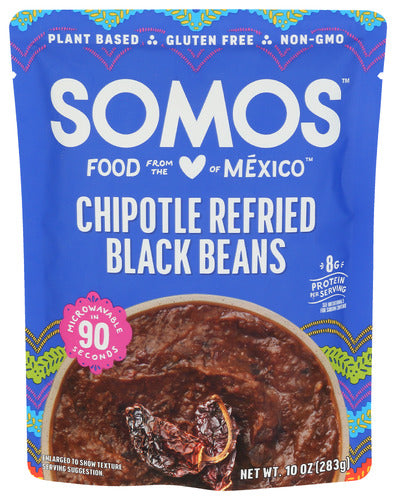 SOMOS BEANS REFRIED CHIPOTLE - 10 OZ