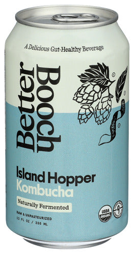 Better Booch 
Kombucha Island Hopper, 12 FO.