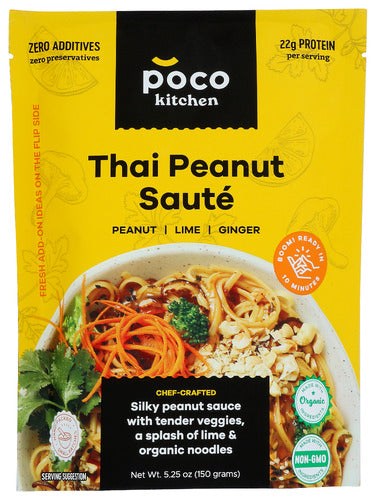 Poco Kitchen Saute Thai Penut, 5.25 OZ.