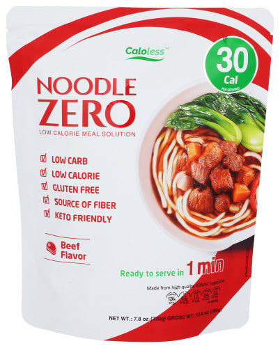 Caloless 
Noodle Konjac Beef, 13.6 OZ.