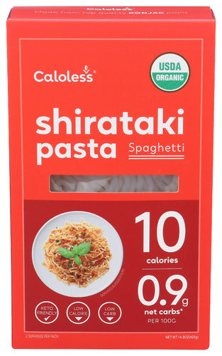 Caloless 
Pasta Org Shrtki Spghtti, 16 OZ.