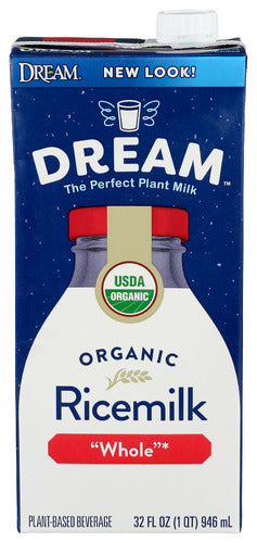 Dream 
Milk Rice Lac Df Whl Org, 32 FO.