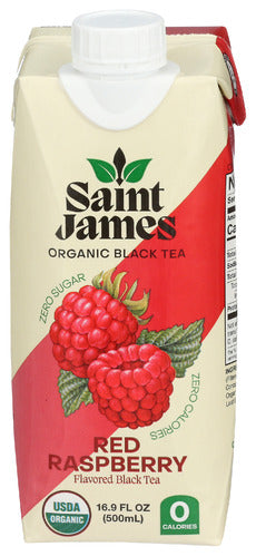 Saint James Brands Llc Tea Blk Red Rspbry Org, 16 FO.