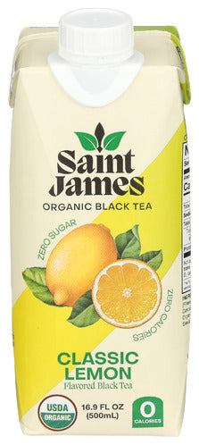 Saint James Brands Llc Tea Blk Classic Lemn Org, 16 FO.