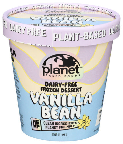 Planet Based Foods Ice Cream Vnla Bn Hmp Nd, 14 OZ.
