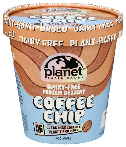 Planet Based Foods Ice Cream Coffee Chp Hmp, 14 OZ