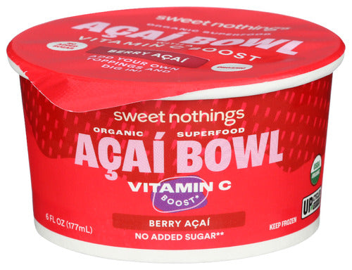 SWEET NOTHINGS ACAI BOWL BERRY - 6 OZ