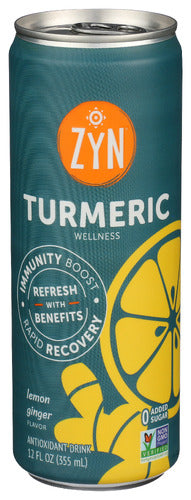 ZYN WATER FUNCT LEMON GINGER - 12 FO