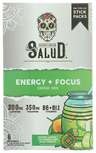 TASTE SALUD WATER ENH CUC LIME 6CT - 1.27 FO