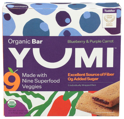 YUMI BAR BLUBRRY PURPLE CRROT - 3.7 OZ