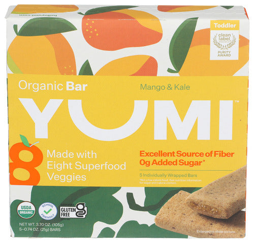 YUMI BAR MANGO KALE - 3.7 OZ