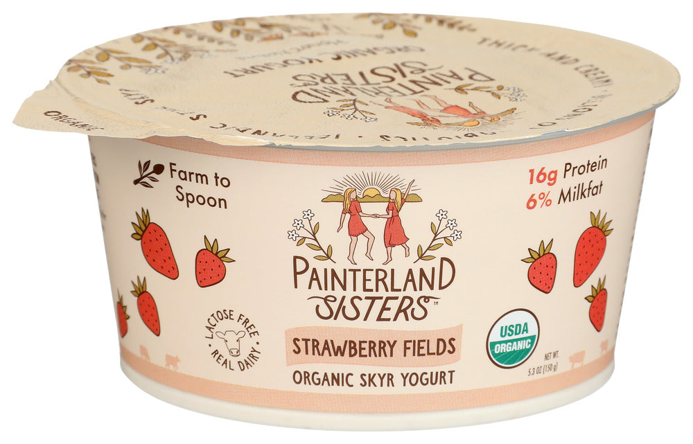 Painterland Sisters Yogurt Skyr Style Strwby, 5.3 OZ.