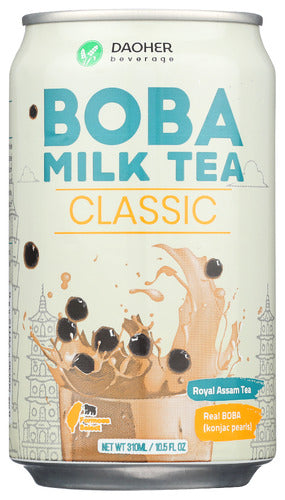 Daoher
Tea Clssic Boba Milk Rtd, 10.5 FO.