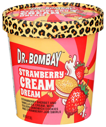 DR BOMBAY ICE CRM STRWBRRY CRM DRM - 1 PT