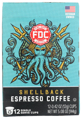 FIRE DEPARTMENT COFFEE COFFEE KCUP SHLLBCK EXPR - 12 EA